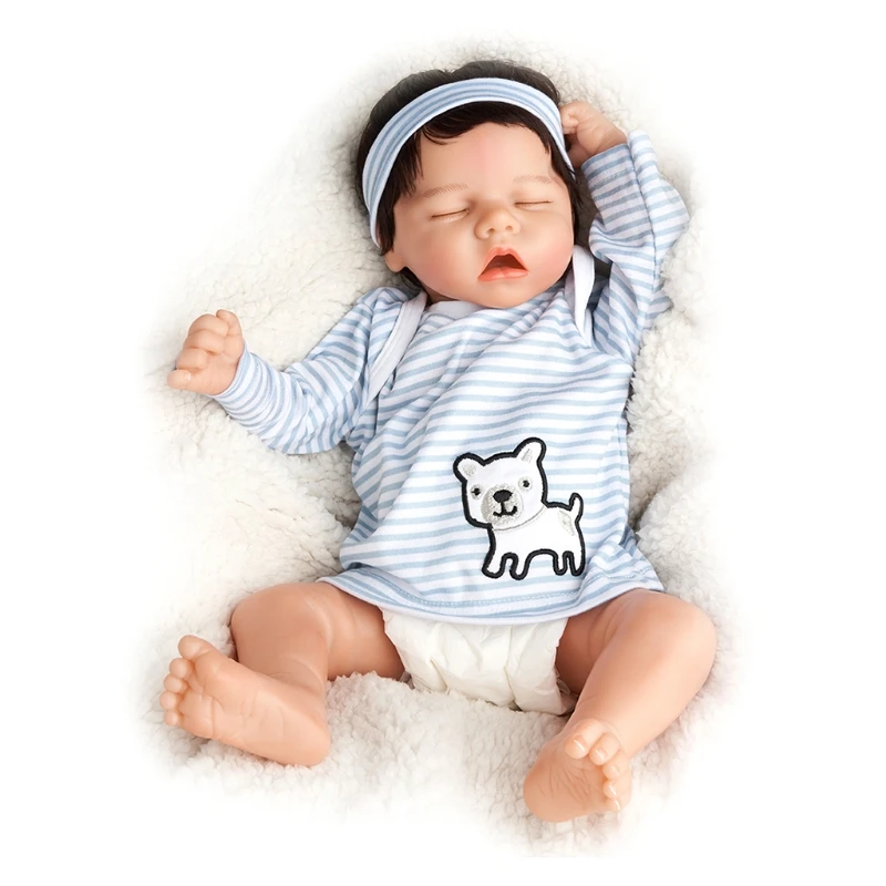40cm Interactive Sleeping Doll Soft Toy w/ Moveable Arm Legs Educational Reborn Boutique Collection Boy Girl Party Favor A2UB
40cm Interactive Sleeping Doll Soft Toy w/ Moveable Arm Legs Educational Reborn Boutique Collection Boy Girl Party Favor A2UB