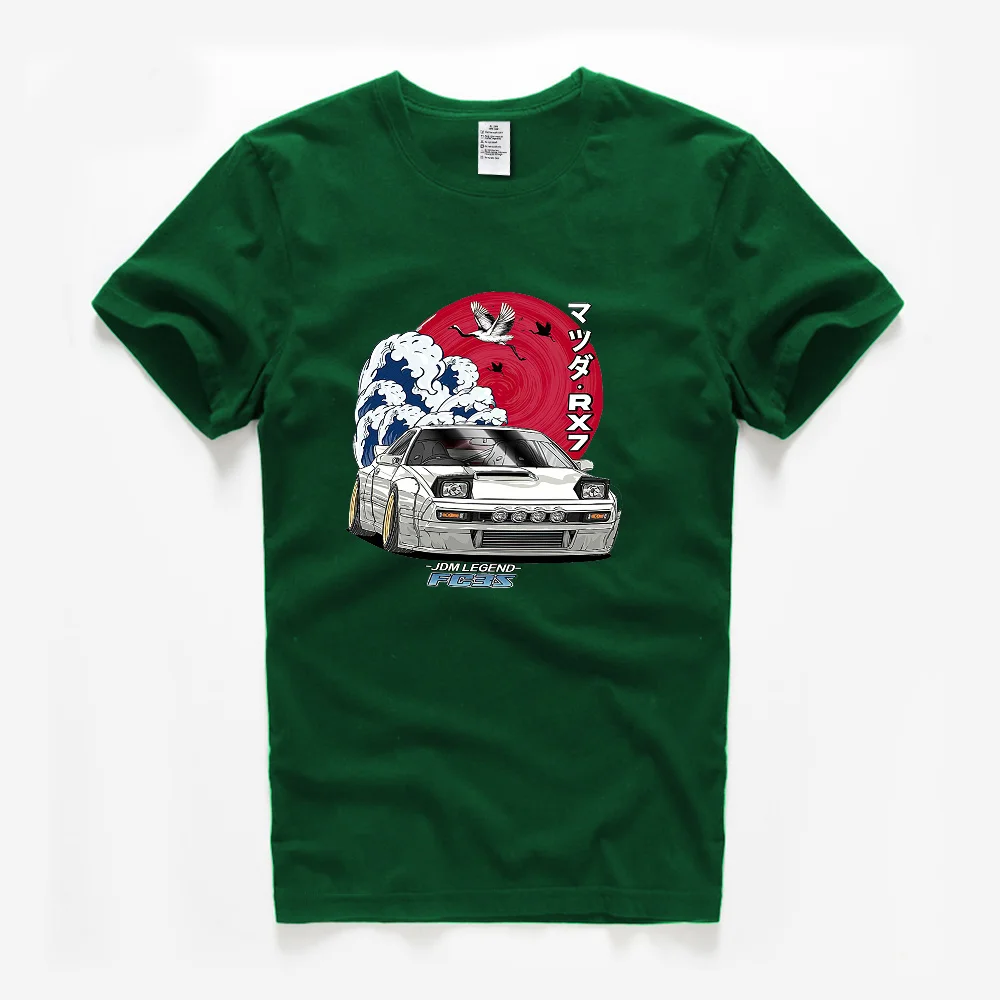 Hot Sale Initial D Anime Graphic T Shirt Men Streetwear JDM Mazda RX-7 Turbo Crew Neck Cotton Top Y2k Oversized Loose Top
Hot Sale Initial D Anime Graphic T Shirt Men Streetwear JDM Mazda RX-7 Turbo Crew Neck Cotton Top Y2k Oversized Loose Top