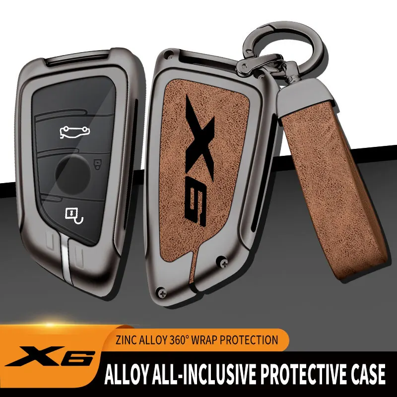 Zinc Alloy Car Key Case Cover Shell Fob For BMW X6 Remote Control Protector X Full Series Car Key Cover For BMW X6 Accessories
Zinc Alloy Car Key Case Cover Shell Fob For BMW X6 Remote Control Protector X Full Series Car Key Cover For BMW X6 Accessories
