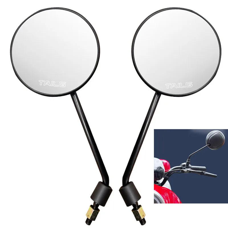 Rearview Mirror Motorcycle Brand Motorbike Mirror Modified Accessories Bicycle Electric Scooter Convex Mirror 8mm 10mm Universal
Rearview Mirror Motorcycle Brand Motorbike Mirror Modified Accessories Bicycle Electric Scooter Convex Mirror 8mm 10mm Universal