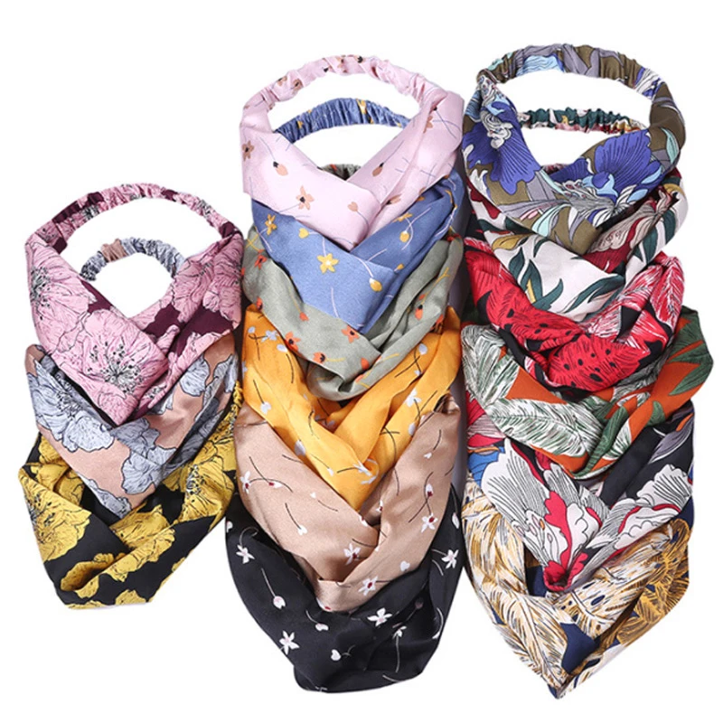 Fashion Floral Hair Bands Women Headband Hair Accessories Cross Knotted Bow Chiffon Hair Band Boho Headbands For Woman Headwear
Fashion Floral Hair Bands Women Headband Hair Accessories Cross Knotted Bow Chiffon Hair Band Boho Headbands For Woman Headwear
