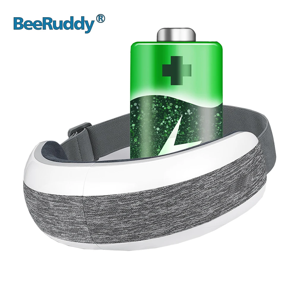 Умный массажер для глаз BeeRuddy, устройство для массажа глаз с подогревом, устройство для защиты глаз, снимает усталость глаз и темные круги
Умный массажер для глаз BeeRuddy, устройство для массажа глаз с подогревом, устройство для защиты глаз, снимает усталость глаз и темные круги