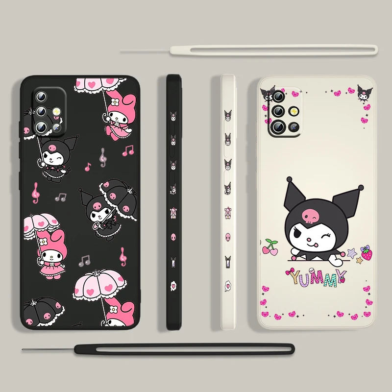 Sanrio Cartoon Girl Love For Samsung Galaxy A73 A53 A33 A52 A32 A22 A71 A51 A21S A03S A50 4G 5G Liquid Left Rope Phone Case Capa
Sanrio Cartoon Girl Love For Samsung Galaxy A73 A53 A33 A52 A32 A22 A71 A51 A21S A03S A50 4G 5G Liquid Left Rope Phone Case Capa