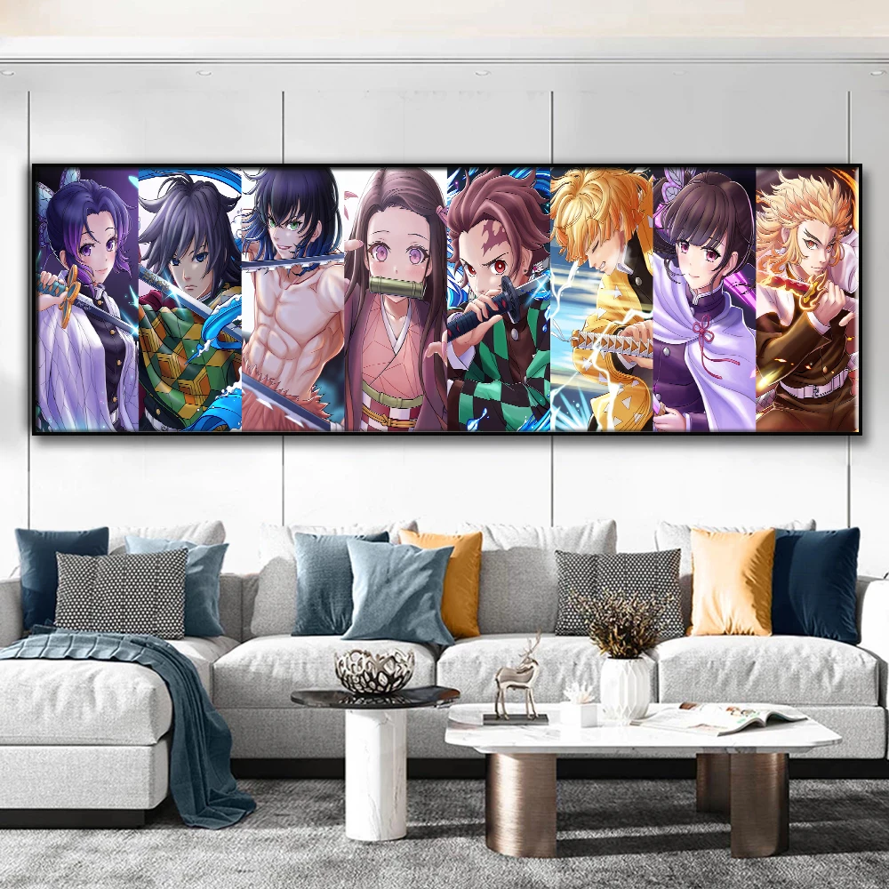 Anime Demon Slayer Poster Tanjirou Wall Hang Art Canvas Painting Home Living Room Decor Prints Children Bedroom Stickers Photo
Anime Demon Slayer Poster Tanjirou Wall Hang Art Canvas Painting Home Living Room Decor Prints Children Bedroom Stickers Photo