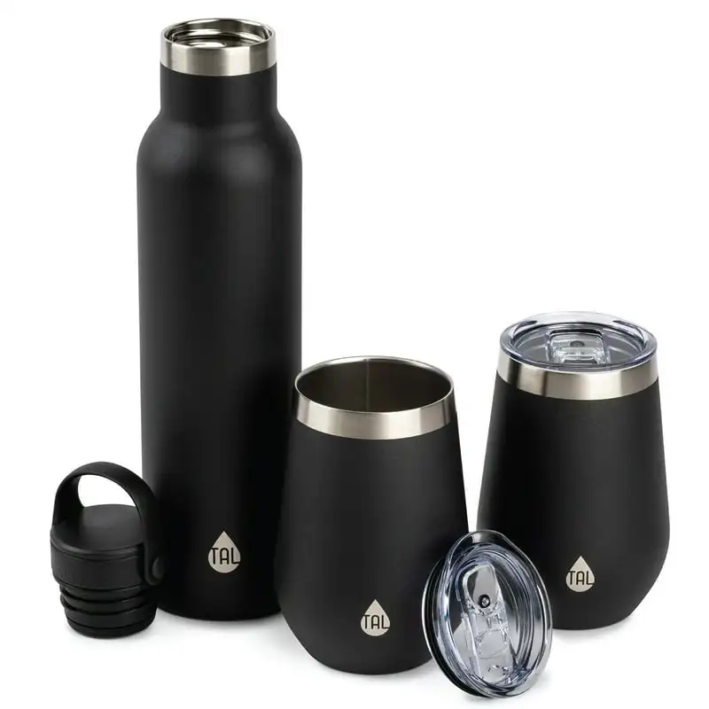 Steel Water Bottle Tumblers 26 fl oz. 3 Pack, Black Clear tumbler Termo para cafe Water bottles for women Revomax Garrafa termic
Steel Water Bottle Tumblers 26 fl oz. 3 Pack, Black Clear tumbler Termo para cafe Water bottles for women Revomax Garrafa termic