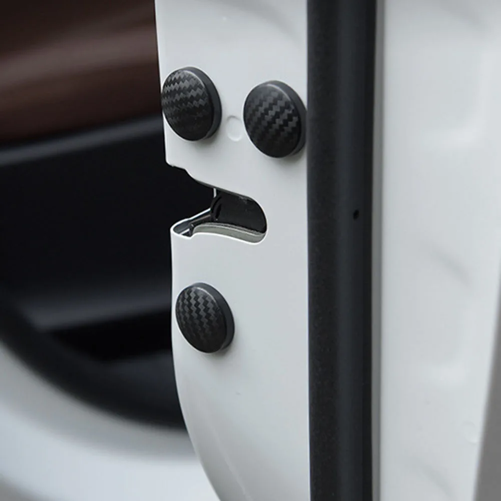 12PCS Car Door Lock Screw Protector Cover Universal Carbon Fiber Car Door Lock Screw Protector Direct Replacement Car Parts
12PCS Car Door Lock Screw Protector Cover Universal Carbon Fiber Car Door Lock Screw Protector Direct Replacement Car Parts