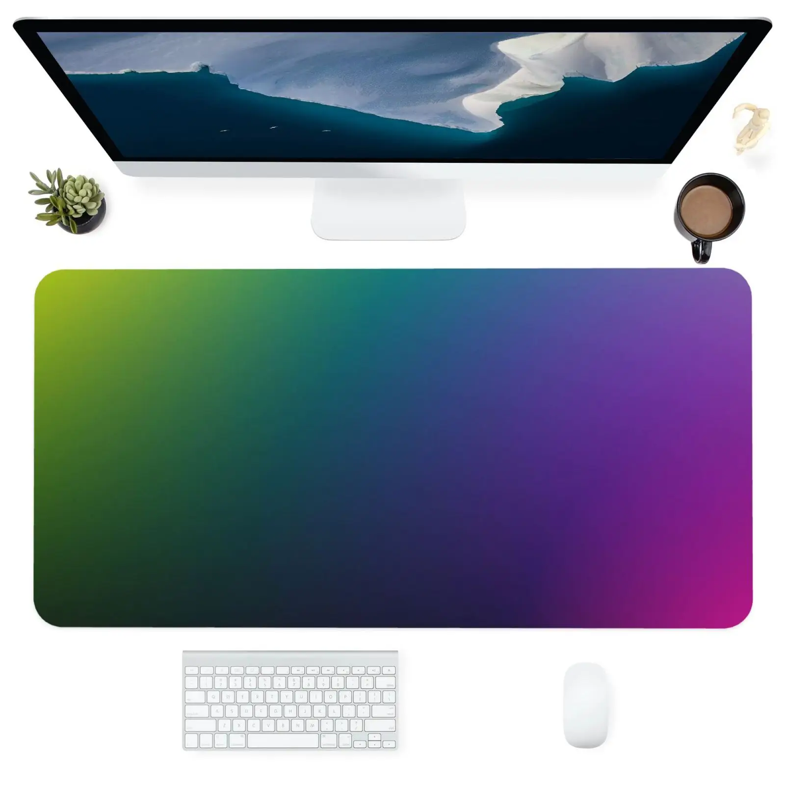 Keyboard Computer Office Supplies Accessories Mouse Pad Durable Personalized PC Desk Pads Mats Green Fuchsia Neon Gradient Gift
Keyboard Computer Office Supplies Accessories Mouse Pad Durable Personalized PC Desk Pads Mats Green Fuchsia Neon Gradient Gift