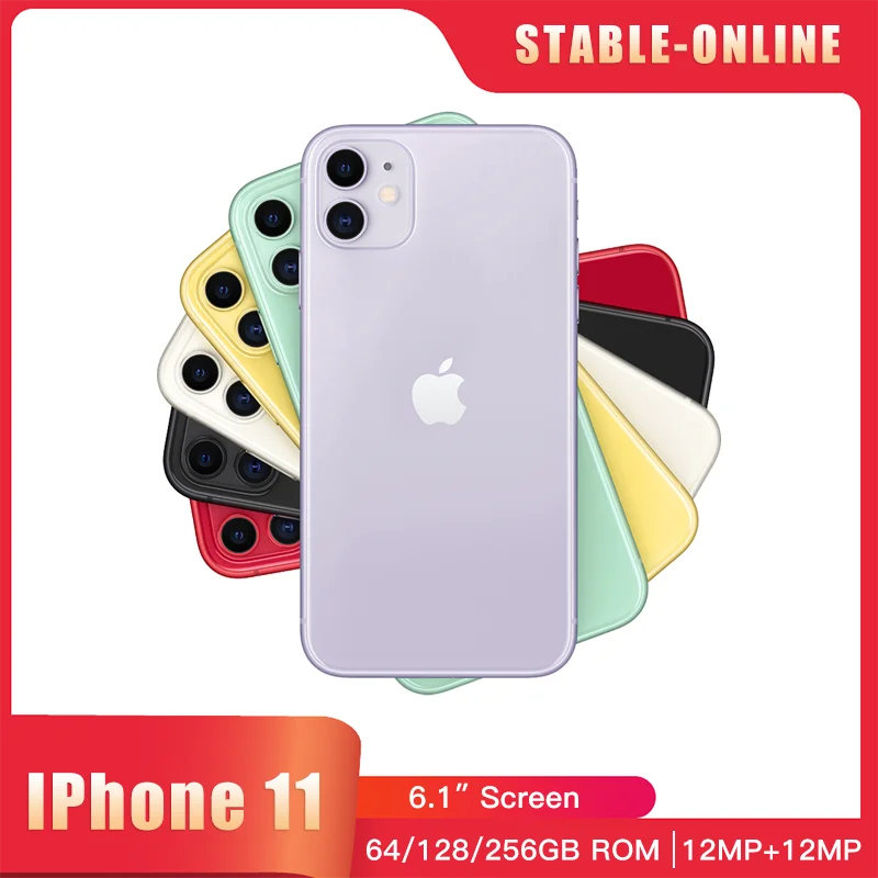 Оригинальный Смартфон Apple iPhone 11, 4G LTE, б/у,-99% новый, 6,1 дюйма, 4 Гб ОЗУ 64 Гб/128 Гб ПЗУ, A13 IOS, смартфон, телефон с шестиядерным процессором
Оригинальный Смартфон Apple iPhone 11, 4G LTE, б/у,-99% новый, 6,1 дюйма, 4 Гб ОЗУ 64 Гб/128 Гб ПЗУ, A13 IOS, смартфон, телефон с шестиядерным процессором