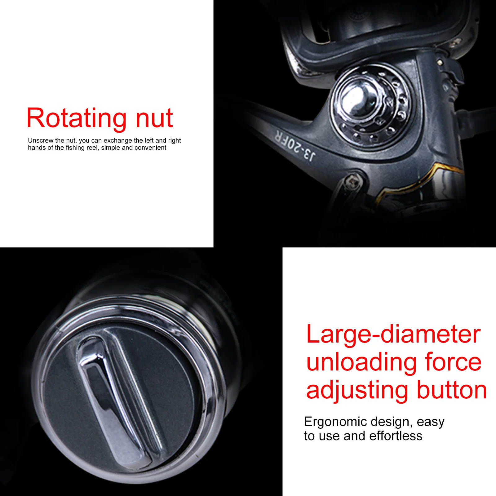 Durable FR Series Metal Spin Fishing Reel Casting Double Brake Fishing Ball Bearings Light And Smooth
Durable FR Series Metal Spin Fishing Reel Casting Double Brake Fishing Ball Bearings Light And Smooth