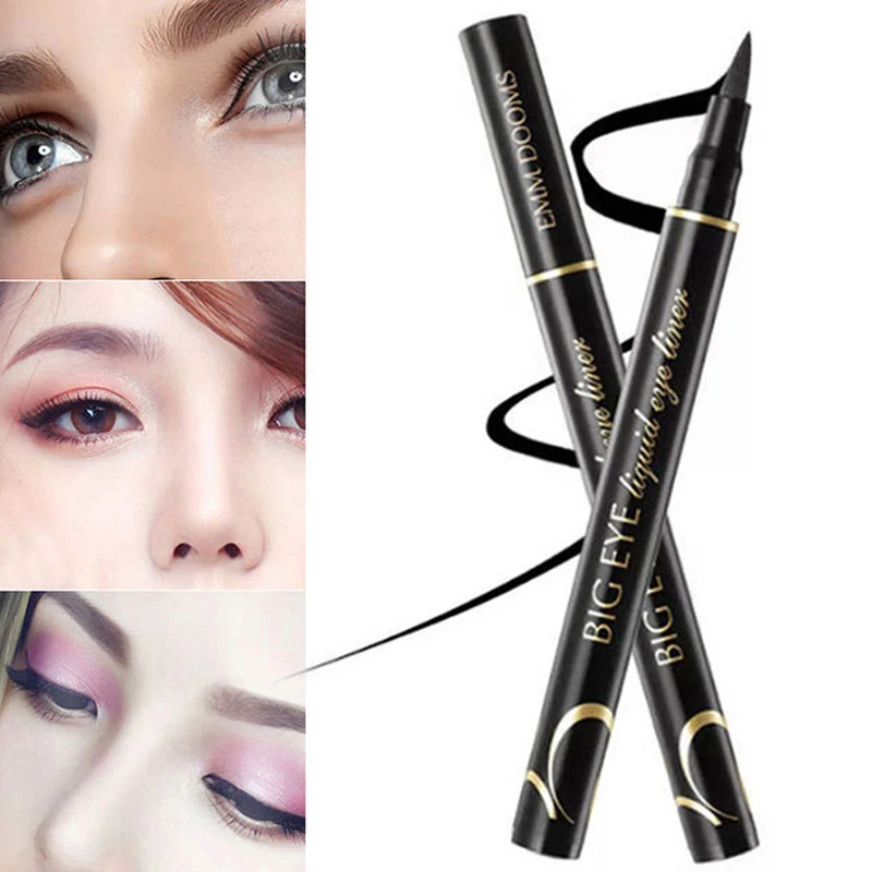 Eye Liner Pen Smooth Black Quick Drying Liquid Eyeliner Waterproof Women Beauty Eye Cosmetics New Long-lasting Eye Makeup Tools 
Eye Liner Pen Smooth Black Quick Drying Liquid Eyeliner Waterproof Women Beauty Eye Cosmetics New Long-lasting Eye Makeup Tools