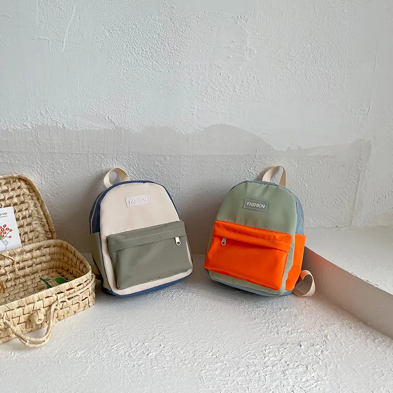 Children's Backpack Color Contrast Bag Kindergarten Schoolbag Children's Outdoor Backpack Girl's Back Pack Wear-resistant Bags
Children's Backpack Color Contrast Bag Kindergarten Schoolbag Children's Outdoor Backpack Girl's Back Pack Wear-resistant Bags