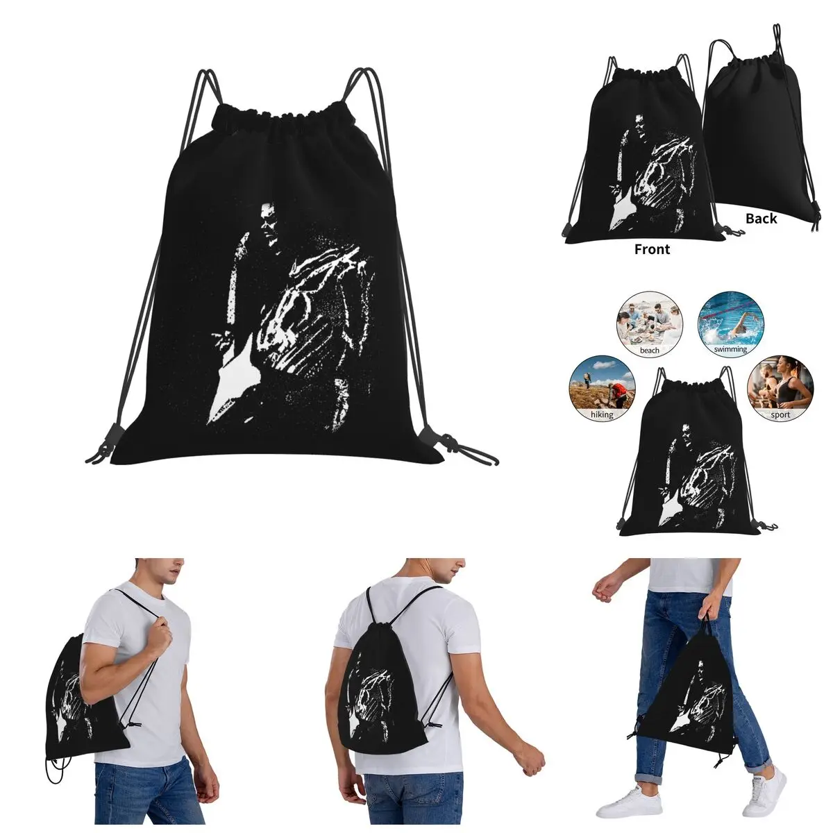 Jimi And Hendrix Isle Of Wight Original Art Drawstring Bags Gym Bag Funny Backpack Humor Graphic R249 Drawstring Backpack
Jimi And Hendrix Isle Of Wight Original Art Drawstring Bags Gym Bag Funny Backpack Humor Graphic R249 Drawstring Backpack