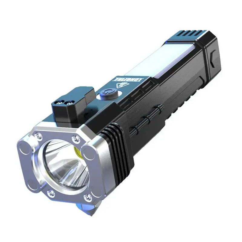Multifunctional Safety Hammer Window Breaker Seatbelt Cutter Car Escape Tool Mobile Power LED Flashlight Alarm Rescue Strong
Multifunctional Safety Hammer Window Breaker Seatbelt Cutter Car Escape Tool Mobile Power LED Flashlight Alarm Rescue Strong