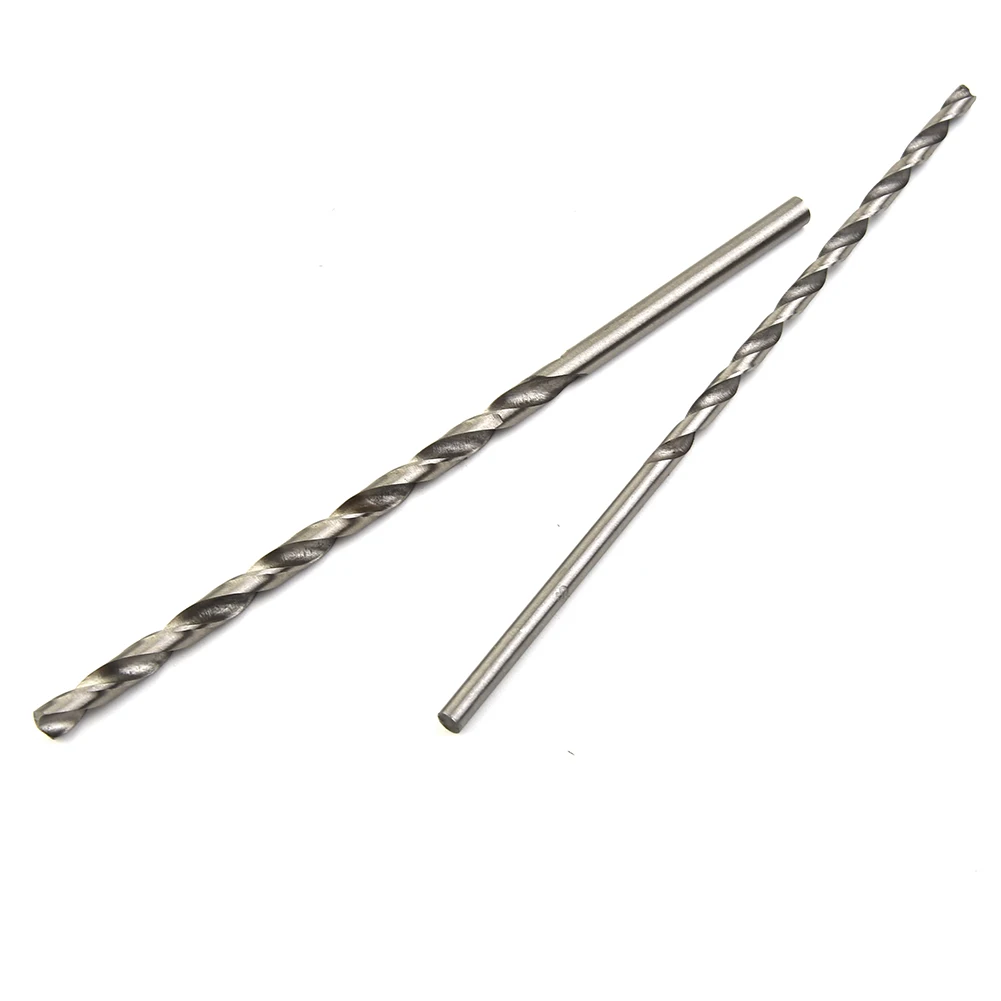 5Pcs Extra Long HSS High Speed Steel Drill Bit Set 2/3/3.5/4/5mm Length Twist Drill Bits Straight Shank Bits Drilling Kit
5Pcs Extra Long HSS High Speed Steel Drill Bit Set 2/3/3.5/4/5mm Length Twist Drill Bits Straight Shank Bits Drilling Kit