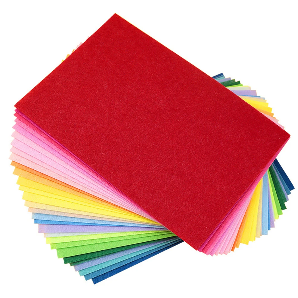 Nonwoven Felt Fabric Assorted Color Sheet Set DIY Craft Squares 20cm*30cm Size 1 5mm Thickness 1025 Colors Pack of 10/24
Nonwoven Felt Fabric Assorted Color Sheet Set DIY Craft Squares 20cm*30cm Size 1 5mm Thickness 1025 Colors Pack of 10/24