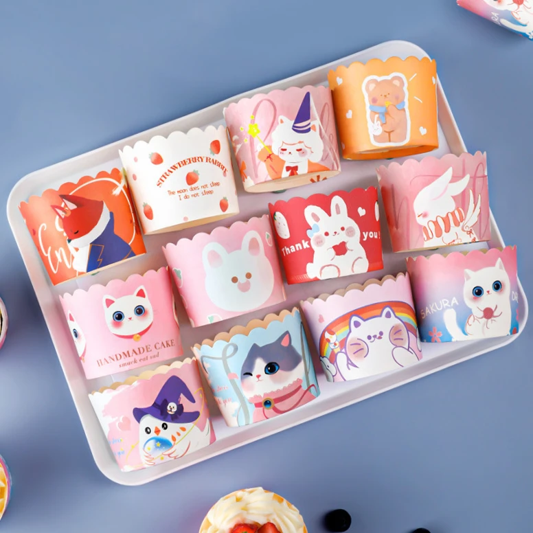50pcs Cupcake Paper Cup Oilproof Cupcake Liner Baking Cup Tray Case Wedding Party Cartoon Caissettes Muffin Wrapper Paper Molds
50pcs Cupcake Paper Cup Oilproof Cupcake Liner Baking Cup Tray Case Wedding Party Cartoon Caissettes Muffin Wrapper Paper Molds