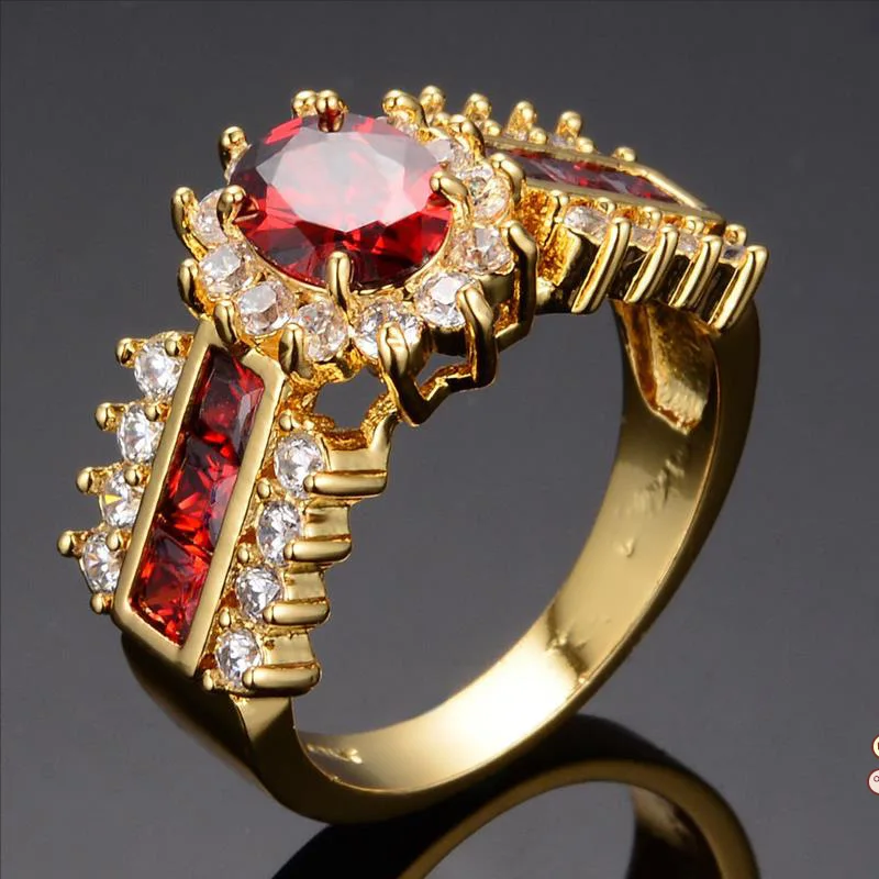 Milangirl Classic Handmade 2022 Fashion Women's Wedding Red Crystal CZ Gold Color Ring Wholesale
Milangirl Classic Handmade 2022 Fashion Women's Wedding Red Crystal CZ Gold Color Ring Wholesale