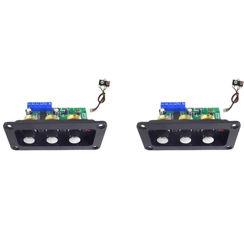 2X Bluetooth 5,0 усилитель мощности аудио плата 30 Вт моно сценический усилитель мощности плата, U-диск декодер, с линией AUX
2X Bluetooth 5,0 усилитель мощности аудио плата 30 Вт моно сценический усилитель мощности плата, U-диск декодер, с линией AUX