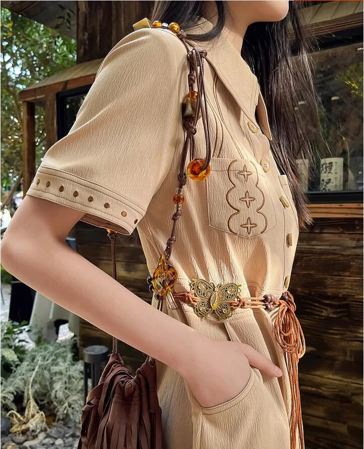 Платье женское летнее с коротким рукавом
Платье женское летнее с коротким рукавом