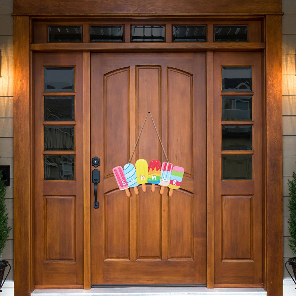 2 Pcs Summer Decorations Home Door Plaque Sign Outdoor Pendant Themed Wood Beach Office
2 Pcs Summer Decorations Home Door Plaque Sign Outdoor Pendant Themed Wood Beach Office