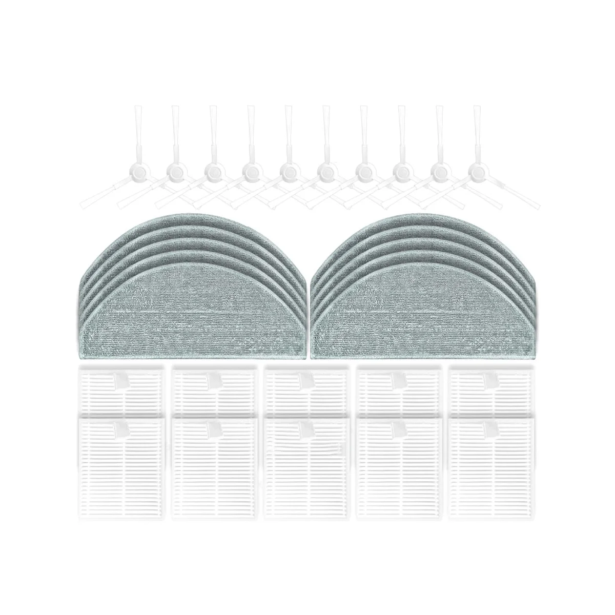 For Robot Vacuum E10 E12 Replacement Spare Parts Accessories Side Brush Hepa Filter Mop Cloth
For Robot Vacuum E10 E12 Replacement Spare Parts Accessories Side Brush Hepa Filter Mop Cloth