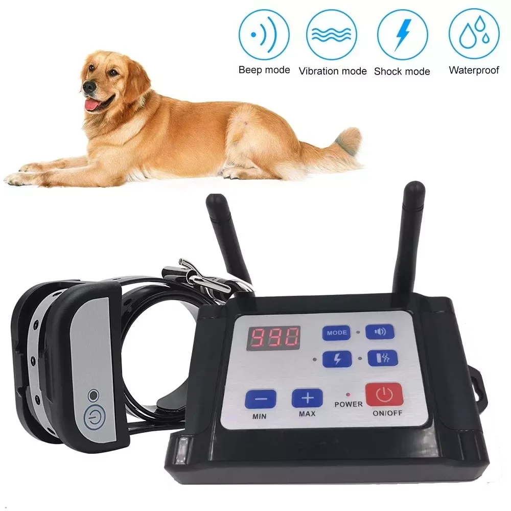2 In 1 Pet Dog Wireless Fence Training Collar Outdoor Pet Electric Containment System Waterproof Reflective E Collar Harmless
2 In 1 Pet Dog Wireless Fence Training Collar Outdoor Pet Electric Containment System Waterproof Reflective E Collar Harmless