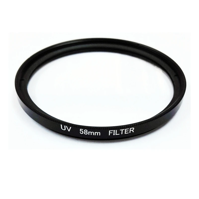 UV Filter 58Mm Lens Protection For Camera Filter EOS 500D 1000D,Black
UV Filter 58Mm Lens Protection For Camera Filter EOS 500D 1000D,Black
