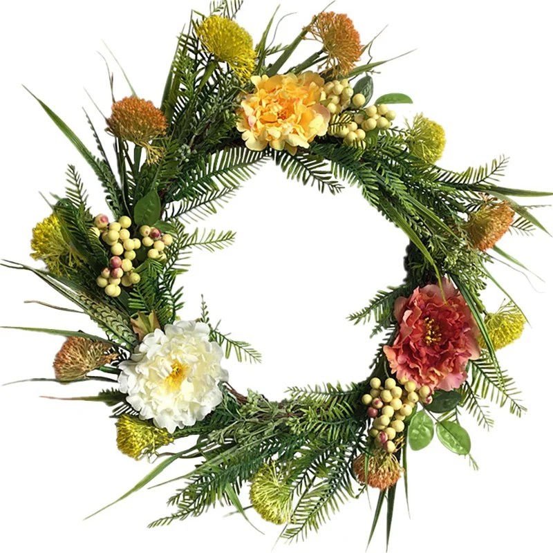 Artificial Peony Flowers with Greenery for Easter Spring Wreath Floral Arrangement Centerpiece Wedding Bouquets
Artificial Peony Flowers with Greenery for Easter Spring Wreath Floral Arrangement Centerpiece Wedding Bouquets