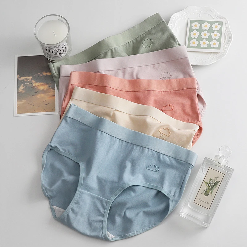 3Pcs/set Pure Cotton Women Panties Soft Comfort Underpants Solid Color Underwear Stretchy Briefs Mid-waist M-XL Ladies Lingerie
3Pcs/set Pure Cotton Women Panties Soft Comfort Underpants Solid Color Underwear Stretchy Briefs Mid-waist M-XL Ladies Lingerie