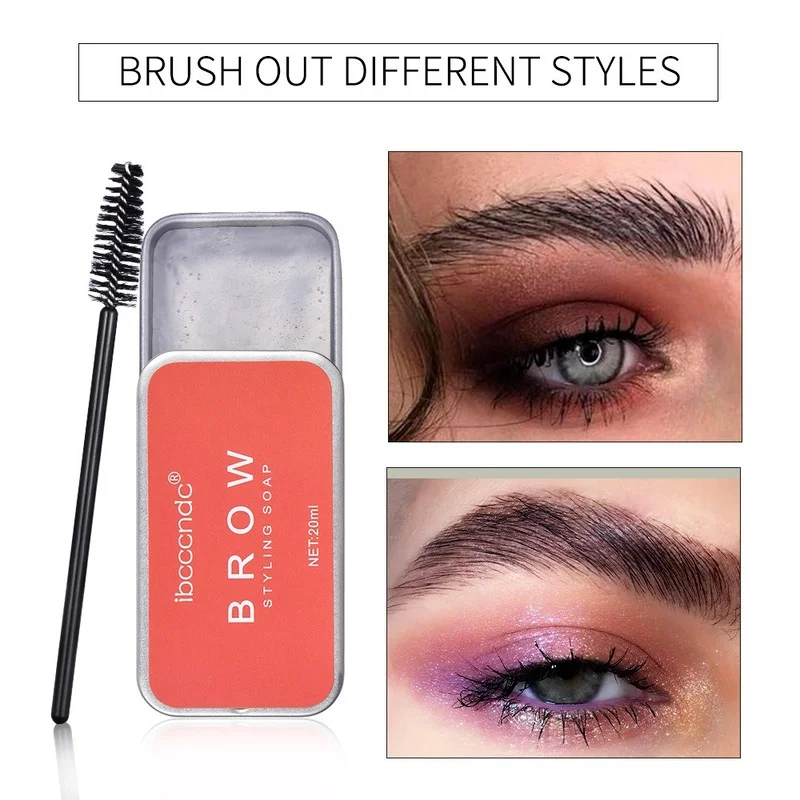 Eyebrow Gel Transparent Brows Wax Waterproof Long-Lasting with Brush Brow Styling Soap for Eyebrows Women's Cosmetics
Eyebrow Gel Transparent Brows Wax Waterproof Long-Lasting with Brush Brow Styling Soap for Eyebrows Women's Cosmetics