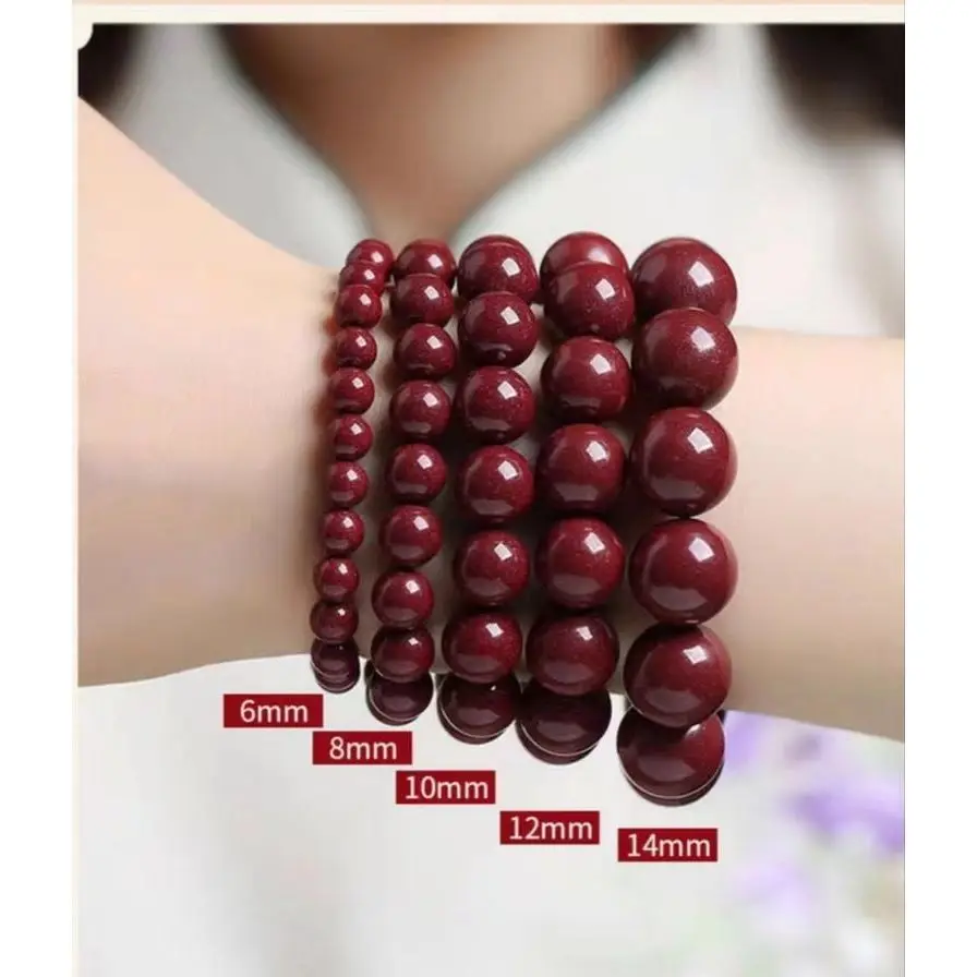 SNQP Pure And HigH-purity Natural Cinnabar Pendant Bracelet For Men's Benmingnian Necklace With 108 Prayer Beads
SNQP Pure And HigH-purity Natural Cinnabar Pendant Bracelet For Men's Benmingnian Necklace With 108 Prayer Beads