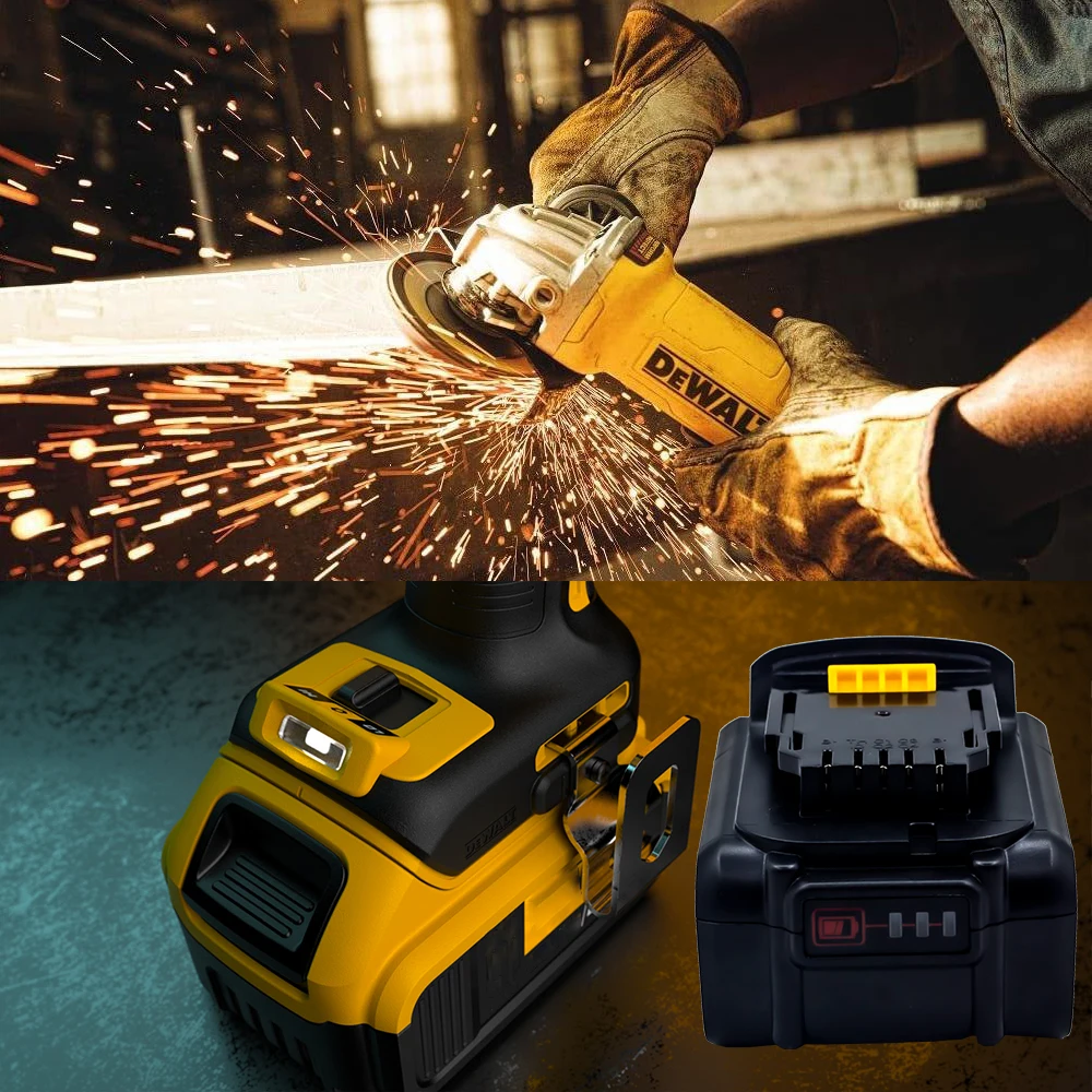 20V 4.0Ah DCB200 Replacement Li-ion Battery For DeWalt MAX XR DCB205 201 DCB203 Power Tool Batteries Permanent Discharge CE
20V 4.0Ah DCB200 Replacement Li-ion Battery For DeWalt MAX XR DCB205 201 DCB203 Power Tool Batteries Permanent Discharge CE