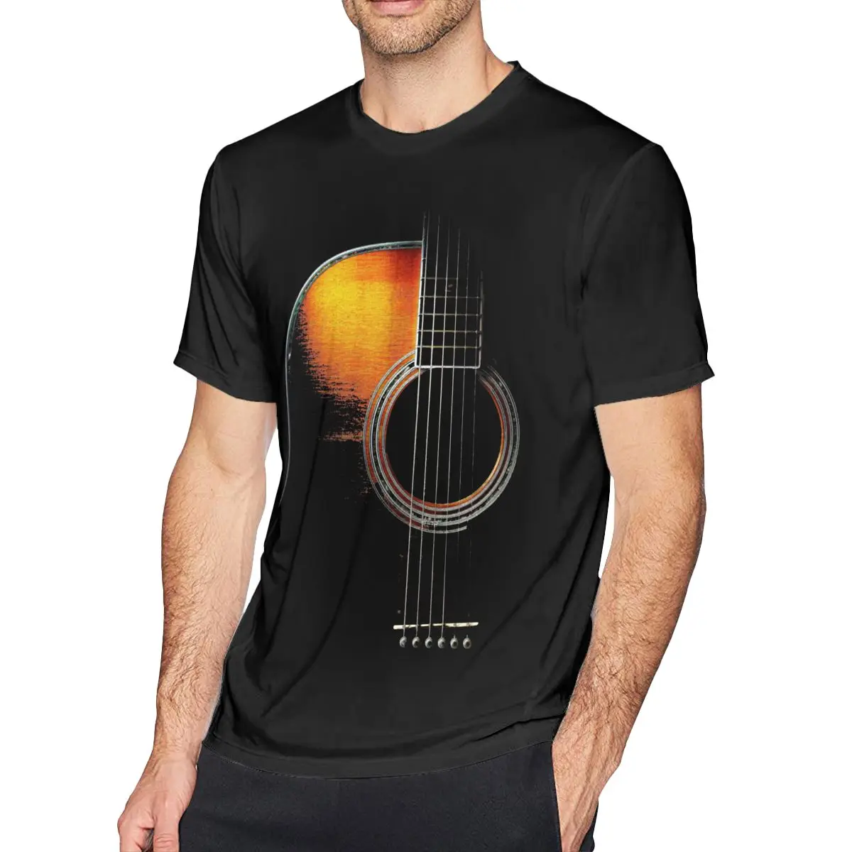 Acoustic Guitar Hi-Lite T Shirt Rock Music Male Fashion T-Shirt Short Sleeve Printed 100 Cotton Tee Shirt
Acoustic Guitar Hi-Lite T Shirt Rock Music Male Fashion T-Shirt Short Sleeve Printed 100 Cotton Tee Shirt
