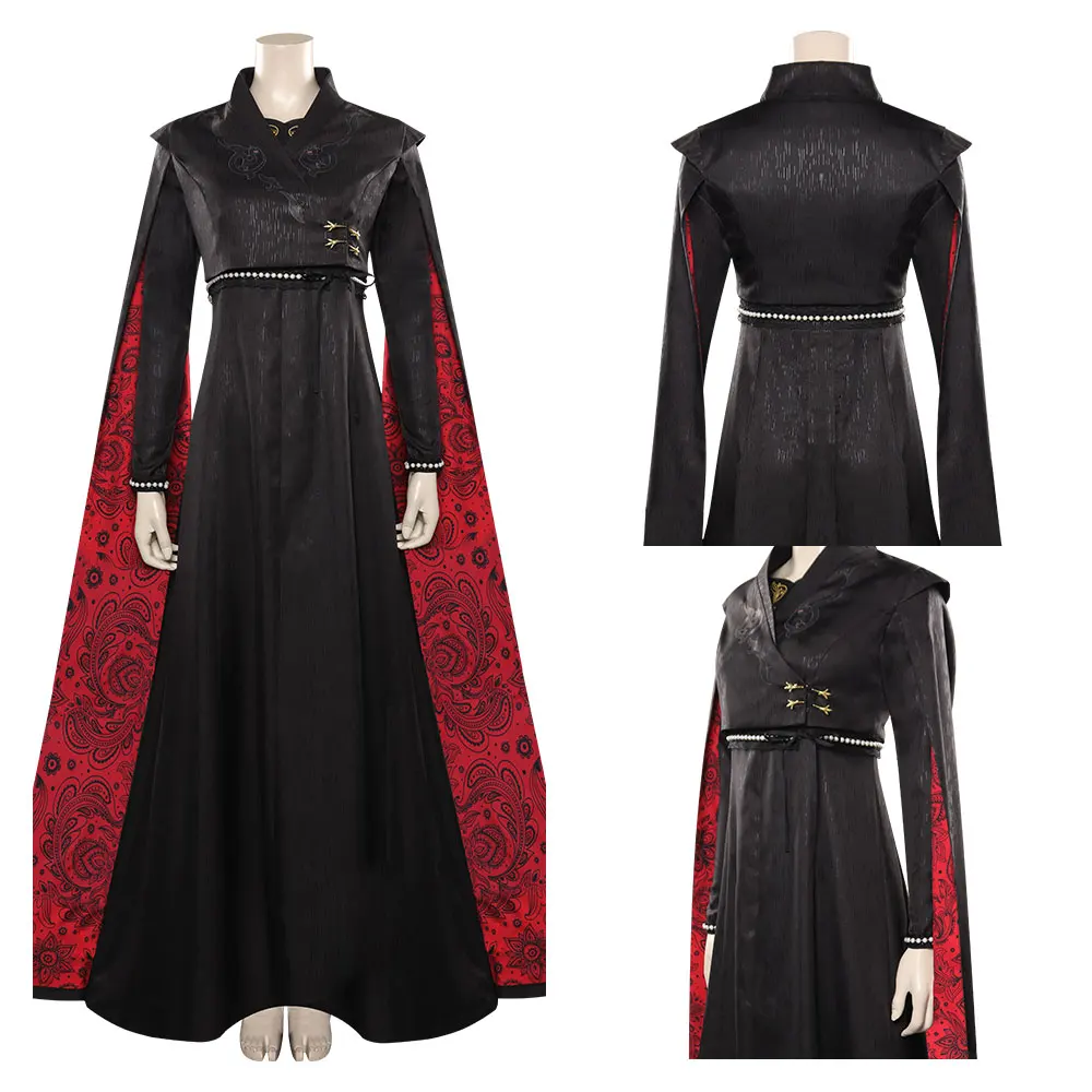 Dragon Rhaenyra Cosplay Costume Dress Cloak Outfits Halloween Carnival Party Suit
Dragon Rhaenyra Cosplay Costume Dress Cloak Outfits Halloween Carnival Party Suit
