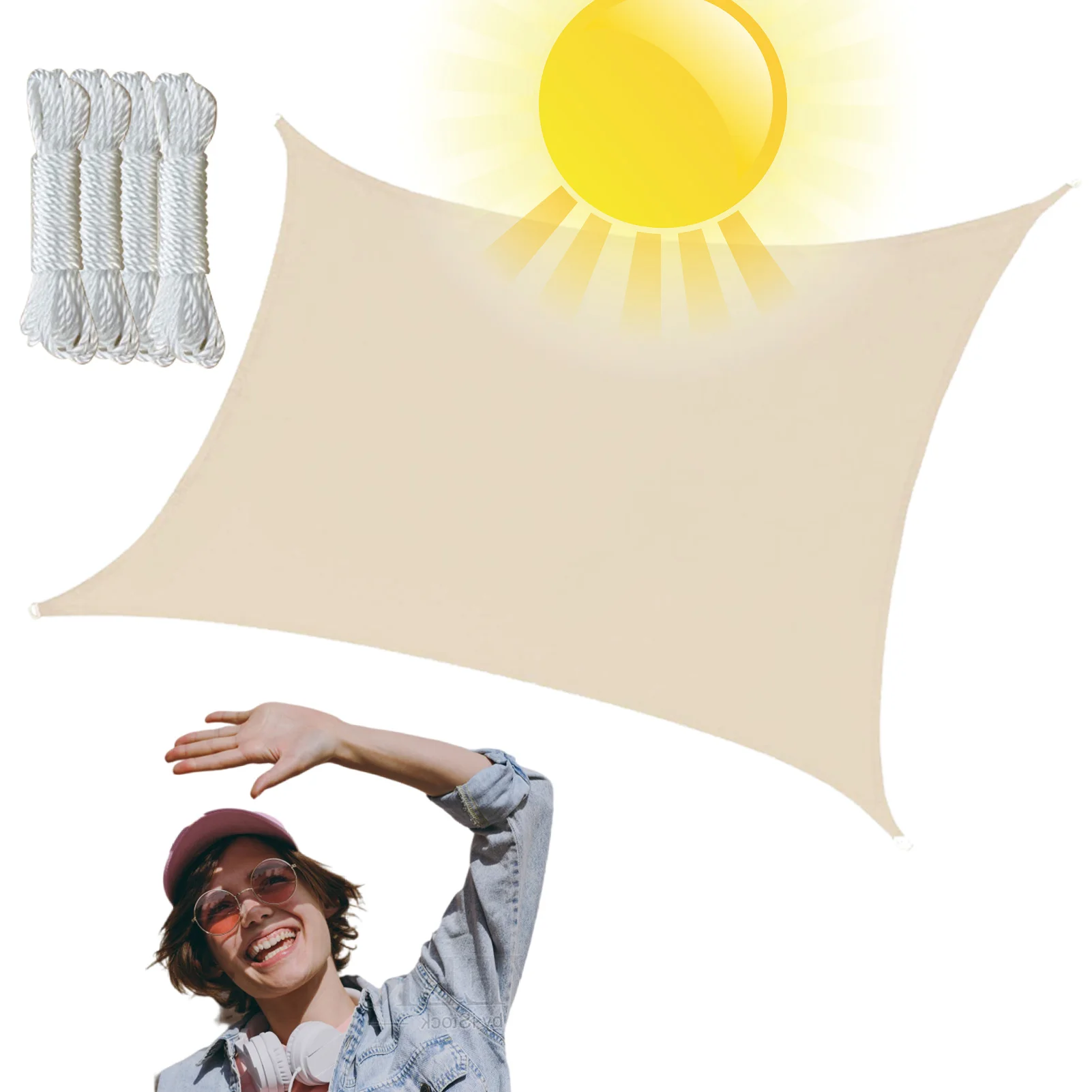 Sun Shade Sail Outdoor Sun Shade Waterproof Shade Sail 98 UV Block Rectangle Patio Shades For Outside Shade Canopy Shade Cloth
Sun Shade Sail Outdoor Sun Shade Waterproof Shade Sail 98 UV Block Rectangle Patio Shades For Outside Shade Canopy Shade Cloth