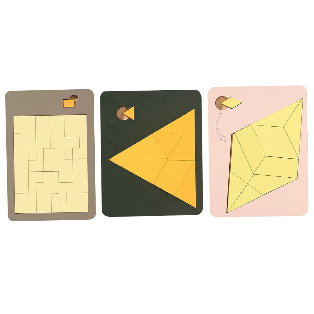 3 шт., деревянные пазлы для детей
3 шт., деревянные пазлы для детей