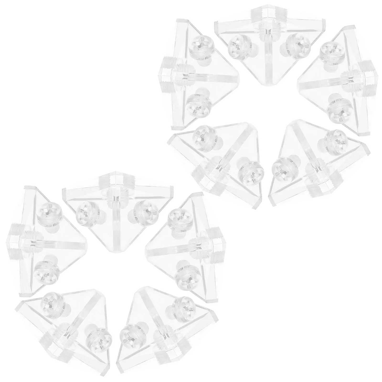 10 шт. акриловые угловые кронштейны для полки, угловой кронштейн, крепеж, безопасное крепежное оборудование, прозрачная зажимная подставка для дисплея
10 шт. акриловые угловые кронштейны для полки, угловой кронштейн, крепеж, безопасное крепежное оборудование, прозрачная зажимная подставка для дисплея