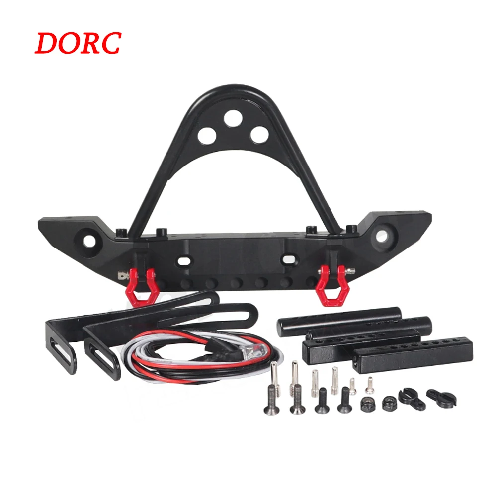 Металлический передний бампер со светодиодной лампой для 1/10 RC Crawler Car Axial SCX10 90046 TRX4 D90 D110 CC01 RGT 86100 YK4028 Upgrade
Металлический передний бампер со светодиодной лампой для 1/10 RC Crawler Car Axial SCX10 90046 TRX4 D90 D110 CC01 RGT 86100 YK4028 Upgrade