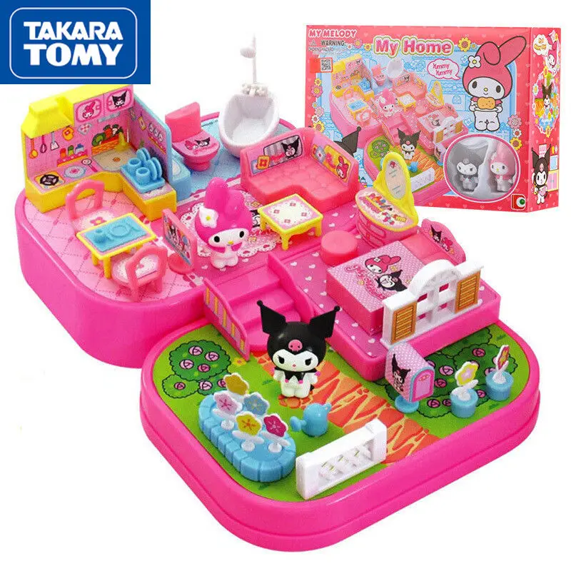 Милая мультяшная игрушка Hello Kitty TAKARA TOMY, Простой пластиковый материал, детская игрушка-домик для девочек, подарок
Милая мультяшная игрушка Hello Kitty TAKARA TOMY, Простой пластиковый материал, детская игрушка-домик для девочек, подарок