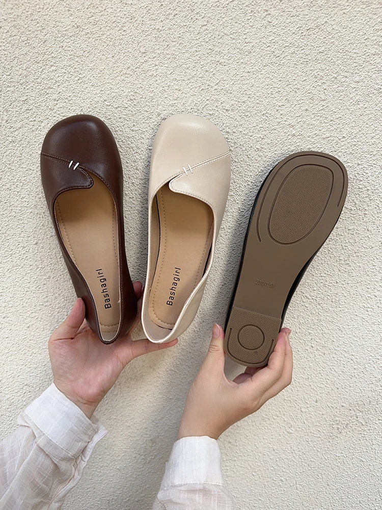 Туфли женские с круглым носком, мягкие повседневные кроссовки без шнуровки, Мокасины, без застежки, плоская подошва, лето 2023
Туфли женские с круглым носком, мягкие повседневные кроссовки без шнуровки, Мокасины, без застежки, плоская подошва, лето 2023