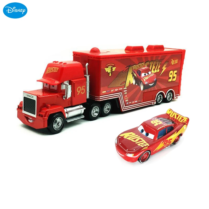 Disney Pixar Cars 3 Lightning Mcqueen Classic Red No. 95 Ace Team Truck Combination Package Boys Toys For Children Birthday Gift
Disney Pixar Cars 3 Lightning Mcqueen Classic Red No. 95 Ace Team Truck Combination Package Boys Toys For Children Birthday Gift