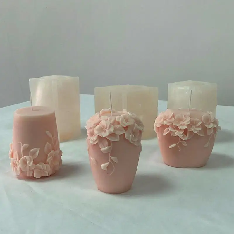 Flower Vase Candle Mold Silicone Vine Flower Candle Making Molds Handmade Soap Making Wax Melt Molds DIY Craft Home Decor
Flower Vase Candle Mold Silicone Vine Flower Candle Making Molds Handmade Soap Making Wax Melt Molds DIY Craft Home Decor