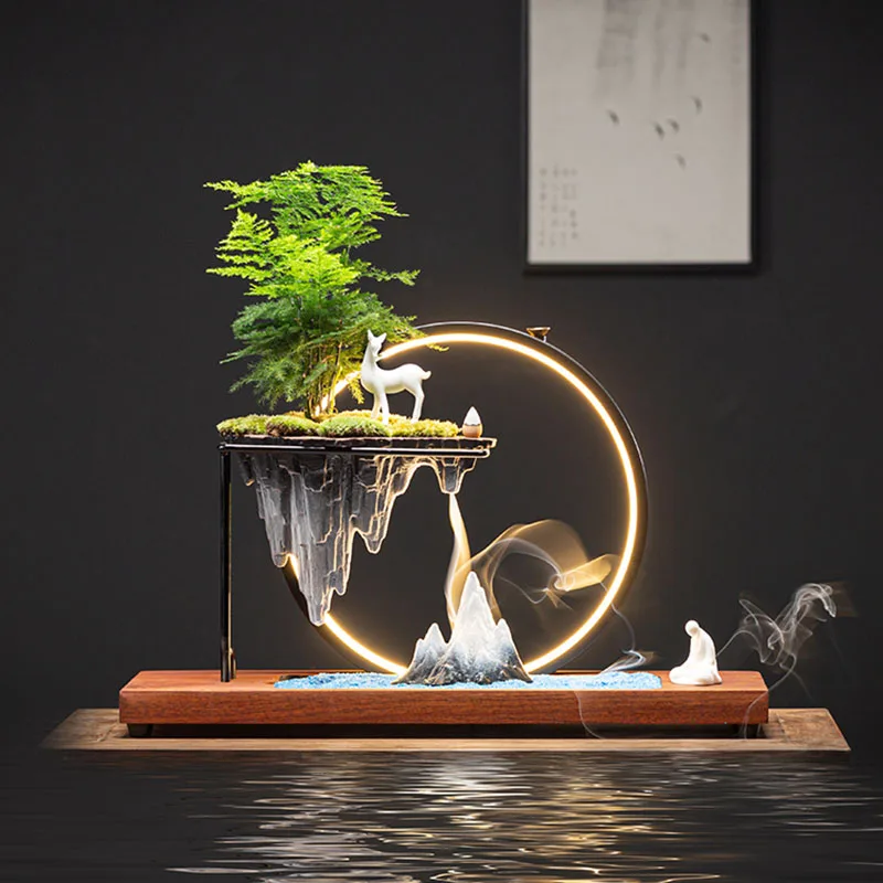 Backflow Fountain Smoke Incense Burner Waterfall Ceramic Air Freshener Backflow Incense Sticks Para El Hogar Incense Fountain
Backflow Fountain Smoke Incense Burner Waterfall Ceramic Air Freshener Backflow Incense Sticks Para El Hogar Incense Fountain