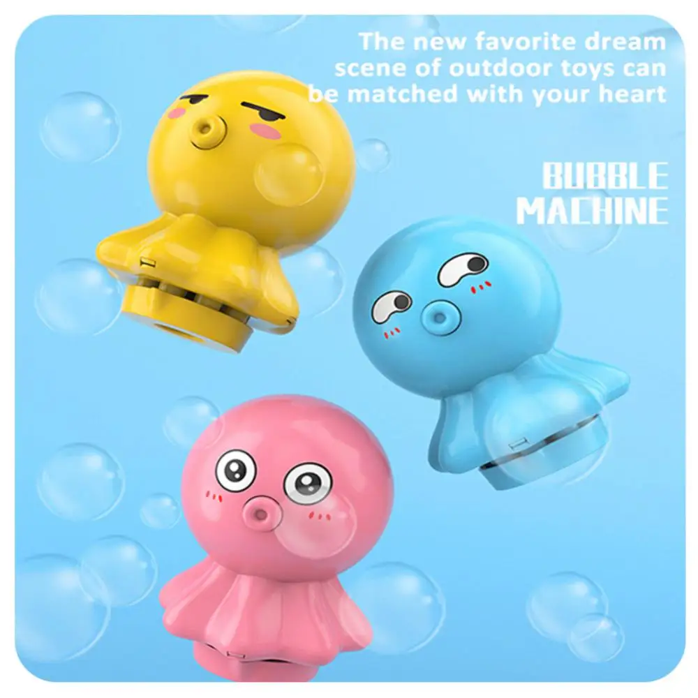 Octopus Automatic Soap Water Bubble Gun Bubble Machine Children Summer Beach Outdoor Toys Electric Octopus Sea Stand Bubble Gun
Octopus Automatic Soap Water Bubble Gun Bubble Machine Children Summer Beach Outdoor Toys Electric Octopus Sea Stand Bubble Gun