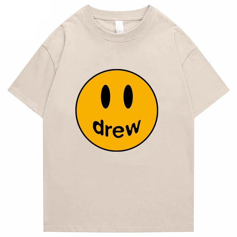 2022 New DREW House Hip Hop T Shirt Men Women Brand Smiley Harajuku Men T-Shirts Fashion Justin Bieber Letter Print Tees Tops
2022 New DREW House Hip Hop T Shirt Men Women Brand Smiley Harajuku Men T-Shirts Fashion Justin Bieber Letter Print Tees Tops