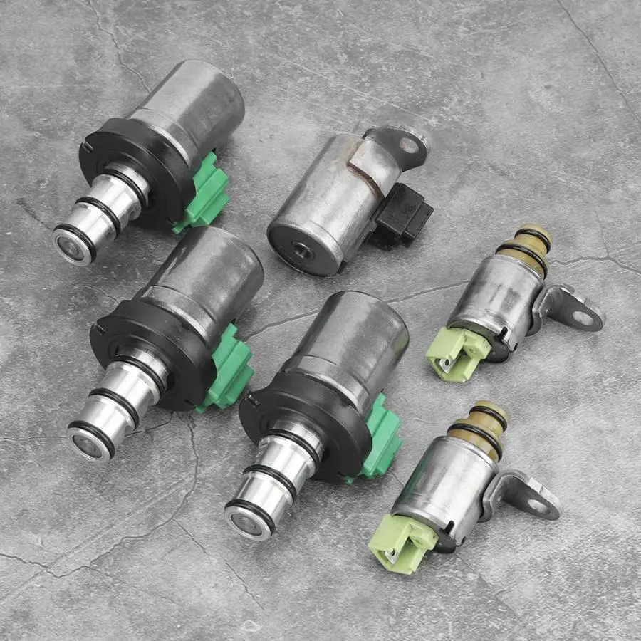 6Pcs Transmission Shift Complete Solenoid Kit Fit for Ford Focus 2.3L 2003-2007 4F27-E Valve Control Car Valve
6Pcs Transmission Shift Complete Solenoid Kit Fit for Ford Focus 2.3L 2003-2007 4F27-E Valve Control Car Valve