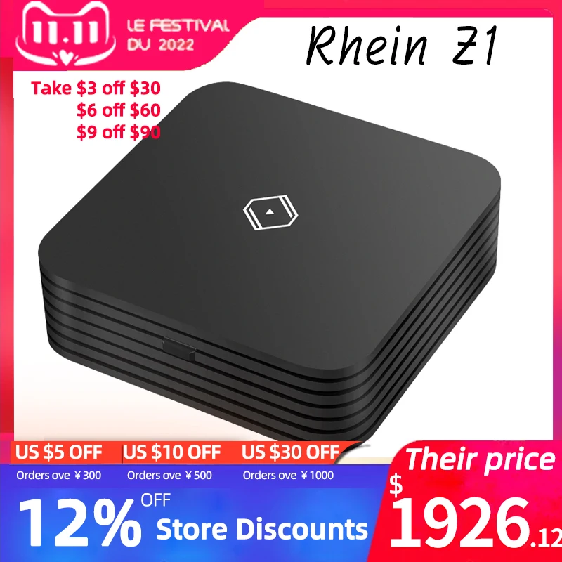 Silent Angel Rhein Z1 Pure Digital Turntable High Fidelity Streaming Media Digital Music Player Roon Core Streaming Server
Silent Angel Rhein Z1 Pure Digital Turntable High Fidelity Streaming Media Digital Music Player Roon Core Streaming Server