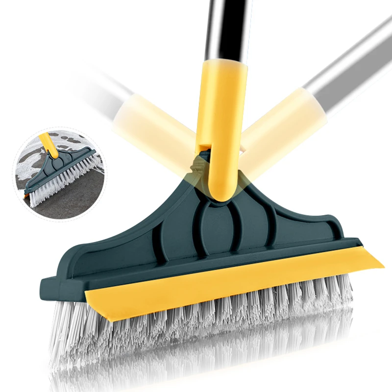 Floor Scrub Brush 2 In 1 Cleaning Brush Long Handle Removable Wiper Magic Broom Brush Squeegee Tile Kitchen Cleaning Tools
Floor Scrub Brush 2 In 1 Cleaning Brush Long Handle Removable Wiper Magic Broom Brush Squeegee Tile Kitchen Cleaning Tools