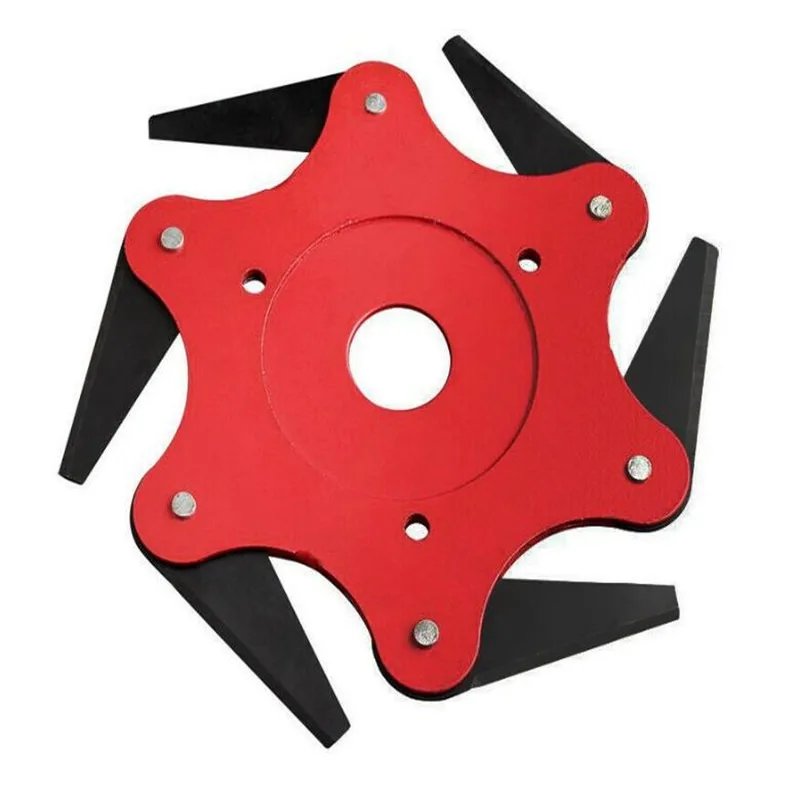 Lawn Mower Head Six-leaf Whirlwind Blade Grass Knife Agricultural Household Weeder Supplies Accessories 6 Steel Razors
Lawn Mower Head Six-leaf Whirlwind Blade Grass Knife Agricultural Household Weeder Supplies Accessories 6 Steel Razors