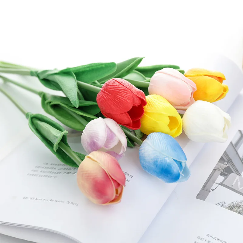 10pcs Artificial Tulip Flowers Real Touch Faux Tulips Bouquet for Home Garden Decor Wedding Birthday Party Fake Flower
10pcs Artificial Tulip Flowers Real Touch Faux Tulips Bouquet for Home Garden Decor Wedding Birthday Party Fake Flower